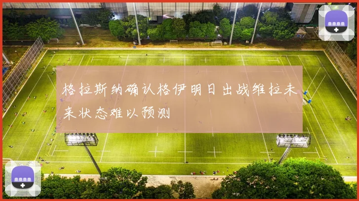 格拉斯纳确认格伊明日出战维拉未来状态难以预测
